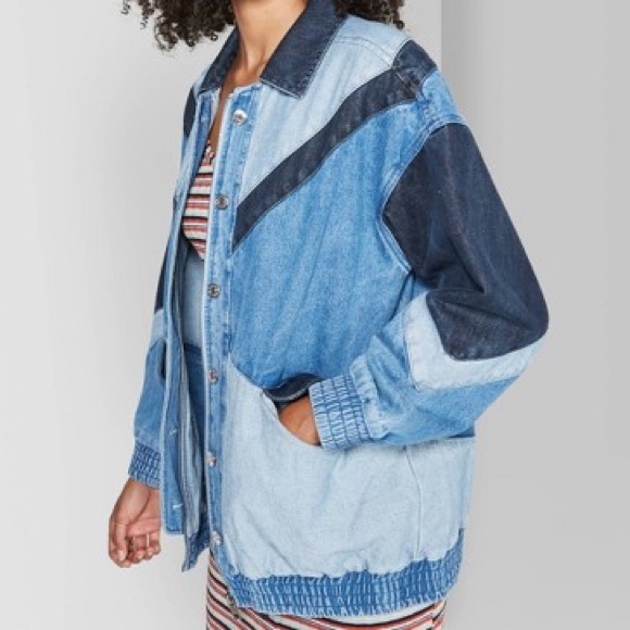 target oversized denim jacket